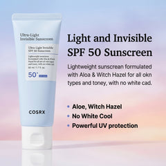COSRX Invisible Sunscreen SPF50