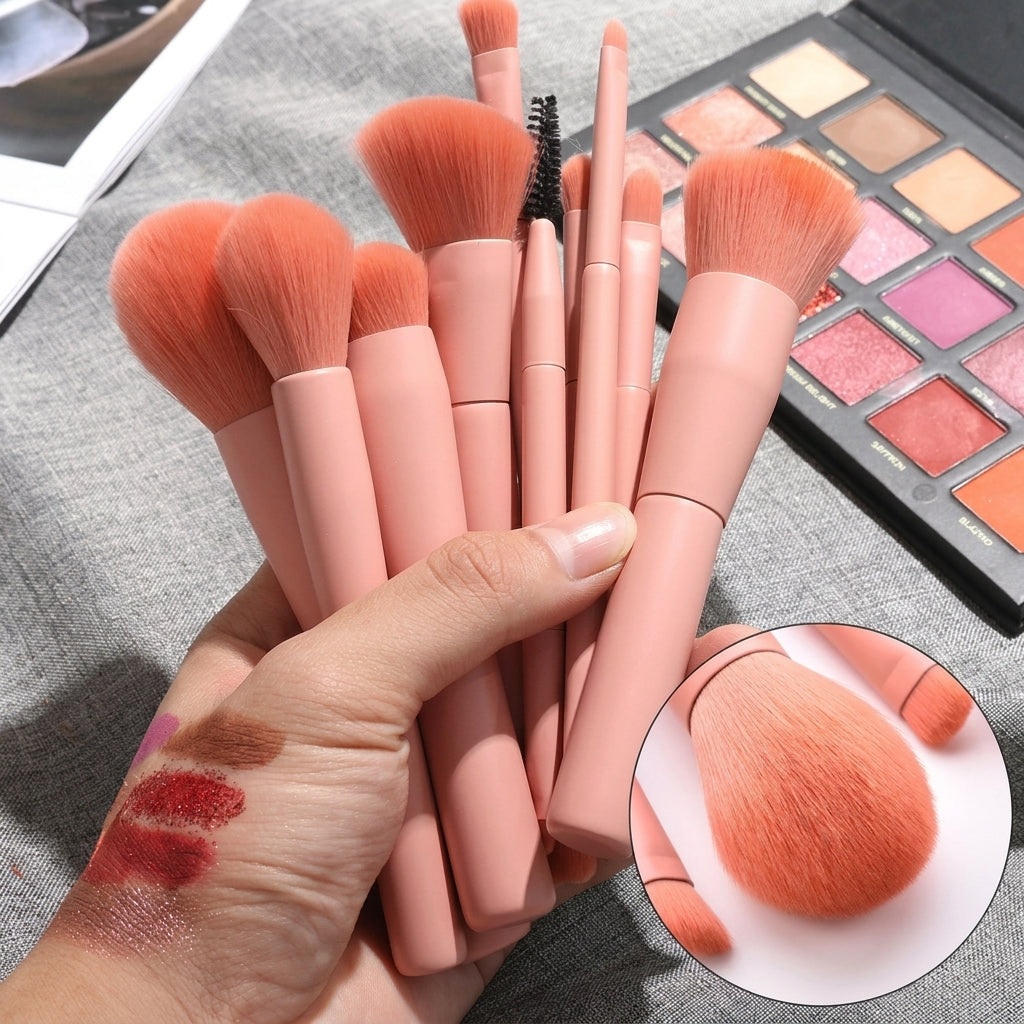 10-Piece Makeup Brush Set