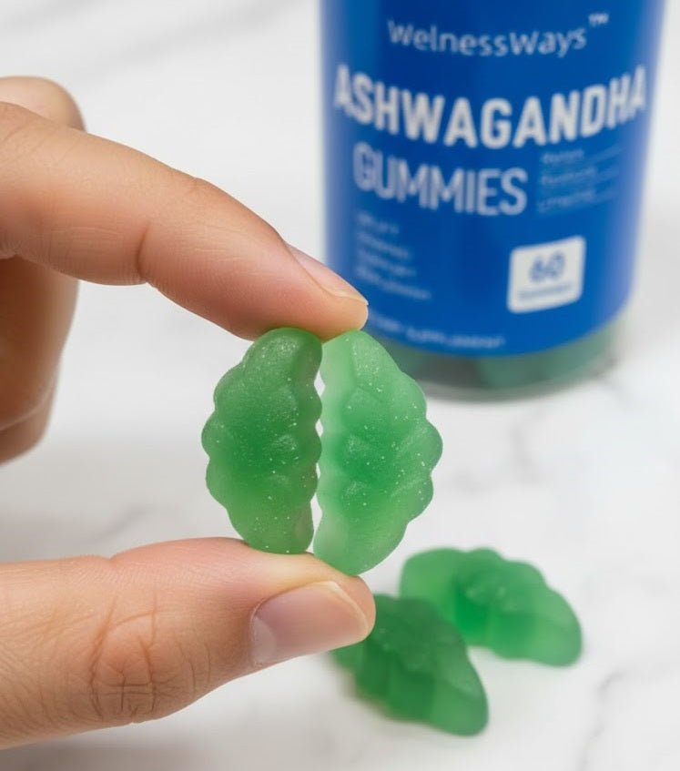 WellnessWays™ Ashwagandha Gummies (60 Gummies)